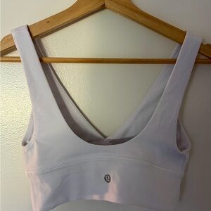 Lululemon Athletica White Sports Bra